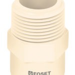 Adaptador macho de CPVC 3/4 pulagada CPVC-612 45099 Foset