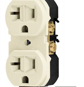 Contacto dúplex 2 polos 3 hilos 20A Standard CODO-MS 46100 Volteck