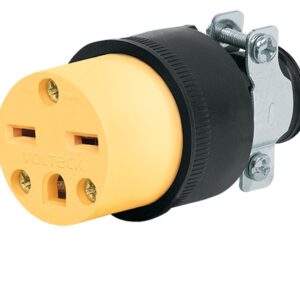 Contacto industrial refozado cara de chino COR-CH 46121 Volteck