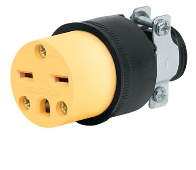Contacto industrial refozado cara de chino COR-CH 46121 Volteck
