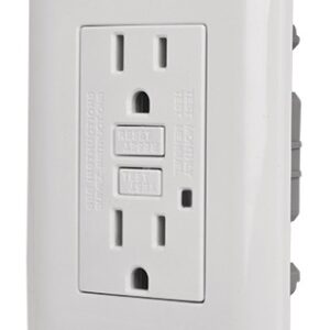 Contacto dúplex falla a tierra GFCI (ICFT) color blanco CODO-GFCIB 46142 Volteck