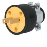 Clavija industrial reforzada, sin tierra CLR-S 46201 Volteck