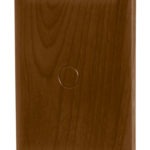 Placa ciega de ABS línea Italiana acabado madera PPC-IM 46395 Volteck