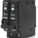 Interruptor termomagnético 2 polos 20 A Volteck IT-220 46704