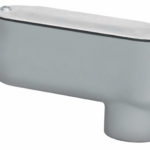 Condulet 1/2 pulgada conexión tipo LB COLET-1/2-LB 46970 Volteck