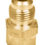 Conector de latón, flare soldable, 3/8' X 1/2' CLG-646 47455 Foset