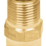 Conector de latón NPT soldable 1/2 X 3/8 CLG-656 47456 Foset