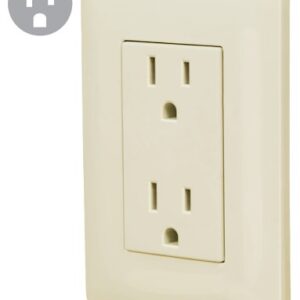 Contacto dúplex 2 polos + tierracolor marfil CODO-I 48110 Volteck