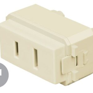 Contacto sencillo 2 polos sin tierra color marfil CO-I 48111 Volteck