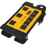 Multicontacto de uso rudo 8 entradas 14 AWG MUL-8X 48187 Volteck