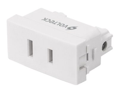 Contacto sencillo sin tierra color blanco CO-OB 48318 Volteck