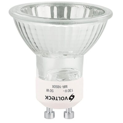 Foco de halógeno  MR 16 50w base GU10 MR-1650X 48380 Volteck