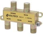 Divisor coaxial de 1 entrada y 4 salidas DICO-14 48477 Volteck