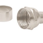 Conector coaxial RG 6 tipo campana COCO-6C 48480 Volteck