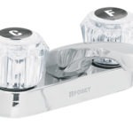 Mezcladora para lavabo manerales de acrílico M-048A 49231 Foset basic