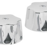 Juego 2 manerales lavabo y fregadero hexagonal MM-100 49243 Foset basic