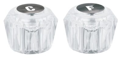 Juego 2 manerales para lavabo y fregadero de acrílico MM-200 49244 Foset basic