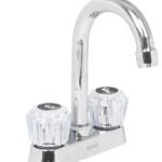 Mezcladora lavabo manerales acrilico cuello bar M-060A 49277 Foset