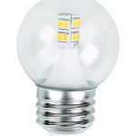 G45-LED/2.5W/30 tecnolite Foco LED globo 2.5W 3000K E27 250LM