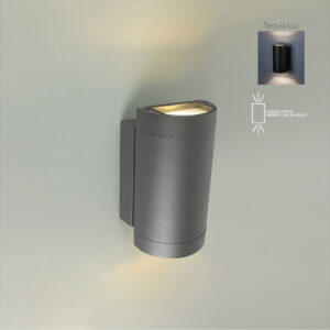 HLED-843/30/G tecnolite Lampara led arbotante 14.5w 3000K 3 Lampara led arbotante 14w Tecnolite
