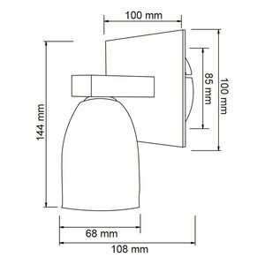 TL-1101/S tecnolite Luminaria tipo arbotante 2 Luminaria tipo arbotante tecnolite