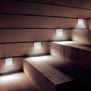 HLED-803/G tecnolite Luminaria cortesia exterior 1w 3 Luz de cortesia para exterior 1w tecnolite