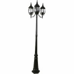 PFT-7355-3-CF tecnolite Poste con 3 faroles E27X3 Belagua