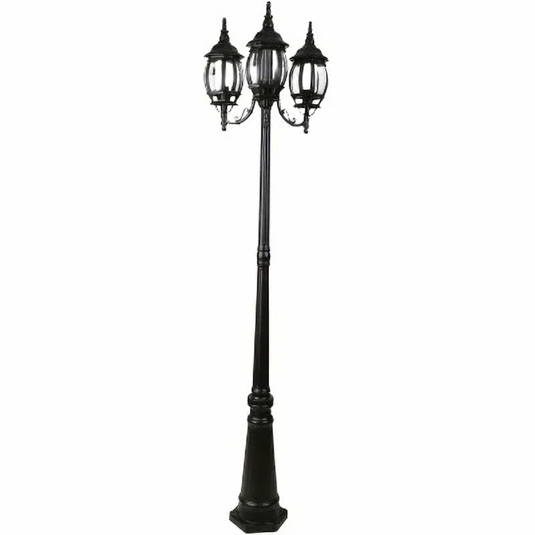PFT-7355-3-CF tecnolite Poste con 3 faroles E27X3 Belagua