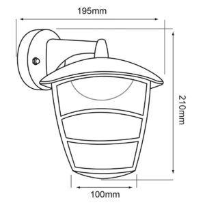 FTL-LED/004/N tecnolite Farol led para exterior 10w 1