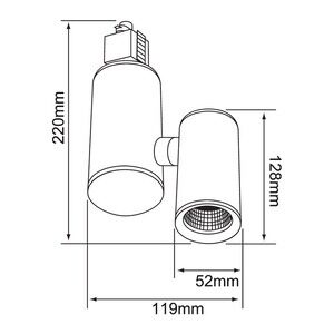 Spot led tecnolite 12w en Venta