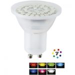 GU10-SMDLED/3WRGB tecnolite Foco LED multicolor GU10 3W RGB
