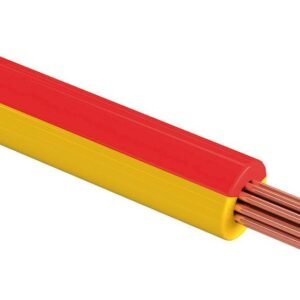 Cable THW calibre 12 color rojo 100 metros SANELEC 4080