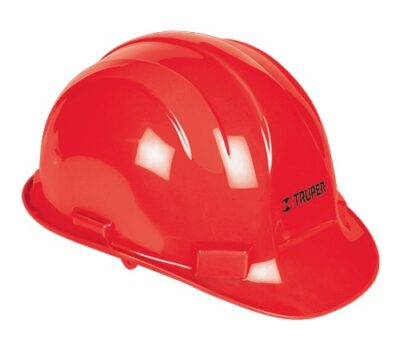Casco de seguridad color rojo CAS-R 10373 Truper