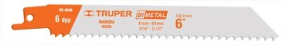Segueta sierra sable 6' 6 DPP recta para madera SE-66M 10787 Truper