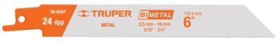 Segueta sierra sable 6' 24 DPP recta para metales SE-624F 10797 Truper