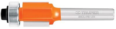 Broca para router, corte recto, 1/2' con balero BROU-RB1/2X 11444 Truper