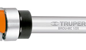 Broca para router 1/2 media caña con balero BROU-MC1/2X 11464 Truper
