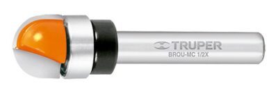 Broca para router 1/2 media caña con balero BROU-MC1/2X 11464 Truper