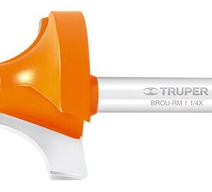 Broca para router, redondeado con moldura, 1-1/4' con balero BROU-RM1-1/4X 11473 Truper