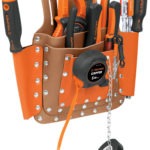 Porta herramientas de cuero, 8 compartimentos POR-HE8 11511 Truper
