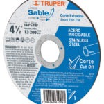 Disco para corte de acero inoxidable 4-1/2 tipo 1 ABT-751 11635 Truper