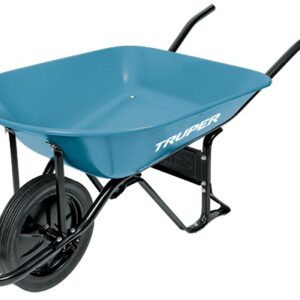Carretilla 5 ft 80 litros llanta sólida CAT-15SO 11757 Truper