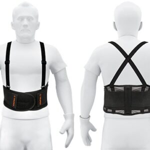 Faja ventilada con tirantes talla mediana FAJA-MV 11965 Truper