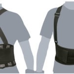 Faja ventilada con tirantes talla extra grande FAJA-XLV 11967 Truper