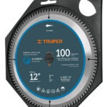 Sierra circular para aluminio 12 pulgadas 100 dientes centro 1 pulgadas ST-12100A 12686 Truper