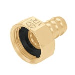 Conector sencillo 1/2 hembra de latón maquinado CF-1/2B 12700 Truper