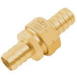 Conectores macho y hembra 3/4 de latón CFM-3/4B 12708 Truper
