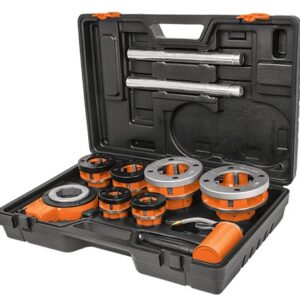 Juego de tarrajas para tubo 8 piezas TA-851 13071 Truper