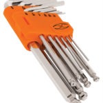 Juego de 10 llaves allen largas standard ALLX-10P 13643 Truper