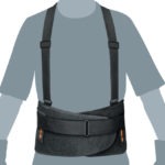 Faja con tirantes y tercer cinturón ajustables talla grande FAJA-LX 14217 Truper